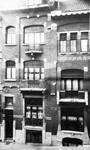 Félix Delhassestraat 11-13, Sint-Gillis, gevel huis n°13 (© Fondation CIVA Stichting/AAM, Brussels /Paul Hamesse)