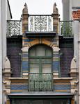 Rue Luther 28, Bruxelles Extension Est, lucarne (© APEB, photo 2016).
