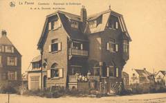 Duinkerkelaan 33, La Panne, Villa 'Chantecler' (© Collection cartes postales, Yves Dumont - ARCHYVES)