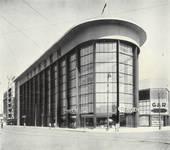 Place de l'Yser 7, Bruxelles, Citroën (© Dumont, Dumont & Van Goethem, Quelques travaux d'architecture, [1939], p. 42)