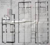 Magasin A la Ville de Paris, Rue Neuve 47, Bruxelles, plan des niveaux, AVB/TP 35606 (1919)