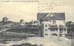 La Panne, le Quartier Dumont, groupe de villas dans les dunes (© Collection cartes postales, Yves Dumont - ARCHYVES)