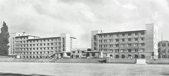 Avenue Paul Héger, Bruxelles Extension Sud, ULB - Bâtiment F1 - cité estudiantine Paul Héger (© Dumont, Dumont & Van Goethem, Quelques travaux d'architecture, [1939], p. 31)