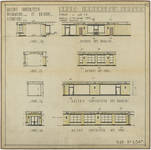 Rue Ravenstein 48-70 et Cantersteen 39-55, Bruxelles, Shell Building, plan galerie Cantersteen, 1932 (© Fondation CIVA Stichting/AAM, Brussels)