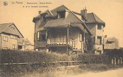 Hoge Duinenlaan 22 et 26, La Panne, Villas 'Les Lauriers' et 'Maison Neuve' (© Collection cartes postales, Yves Dumont - ARCHYVES)