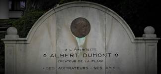 Albert Dumontlaan, La Panne, Monument commémoratif Albert Dumont (© T. Verhofstadt, photo 2019)