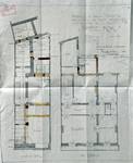 Magasin Pathé Kok, Boulevard Adolphe Max 146-148, Bruxelles, plan des niveaux, AVB/TP 18147 (1912)