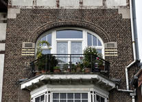 Avenue des Ormeaux 10, Uccle, terrasse (© APEB, photo 2017)