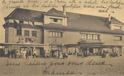 Zeedijk, La Panne, le nouveau casino d'Alexis Dumont construit en 1922 (© Collection cartes postales, Yves Dumont - ARCHYVES)