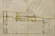 Théâtre Pathé, Boulevard Adolphe Max 154, Bruxelles, plan de la galerie, AVB/TP 1910 (1910)  