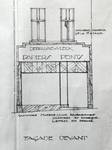 Papiers peints Debruyne-Vleck, Rue Saint-Jean 41, Bruxelles, élévation de la vitrine, AVB/TP 35910 (1928)