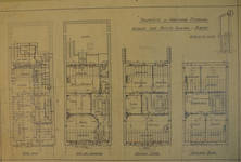 Victor Rousseaulaan 47, Vorst, grondplannen (© Fondation CIVA Stichting/AAM, Brussels/ Paul Hamesse)