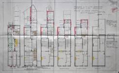 Papiers peints Debruyne-Vleck, Rue Saint-Jean 41, Bruxelles, plan des niveaux, AVB/TP 35910 (1928)