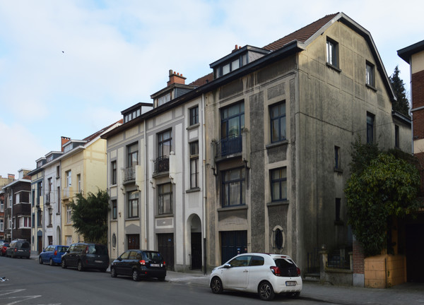 Rue des Alliés 2547 Forest Bruxelles, ville d'architectes